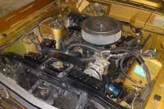 gold-ford-engine-bay